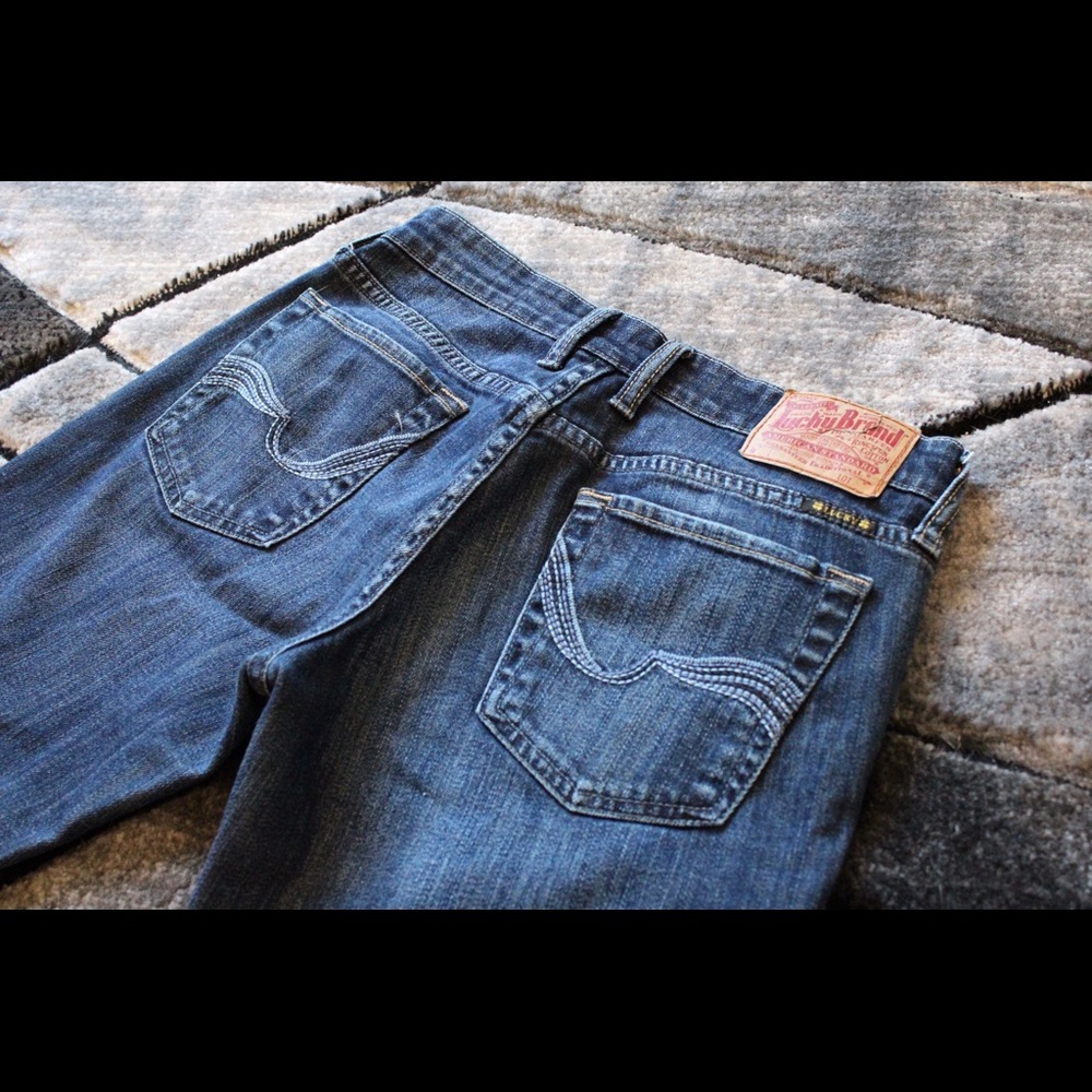 LUCKY BRAND Crop Denim Jeans 2